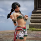 After battle damage, this is what the 13-year-old Talim looks like in Soulcalibur VI.